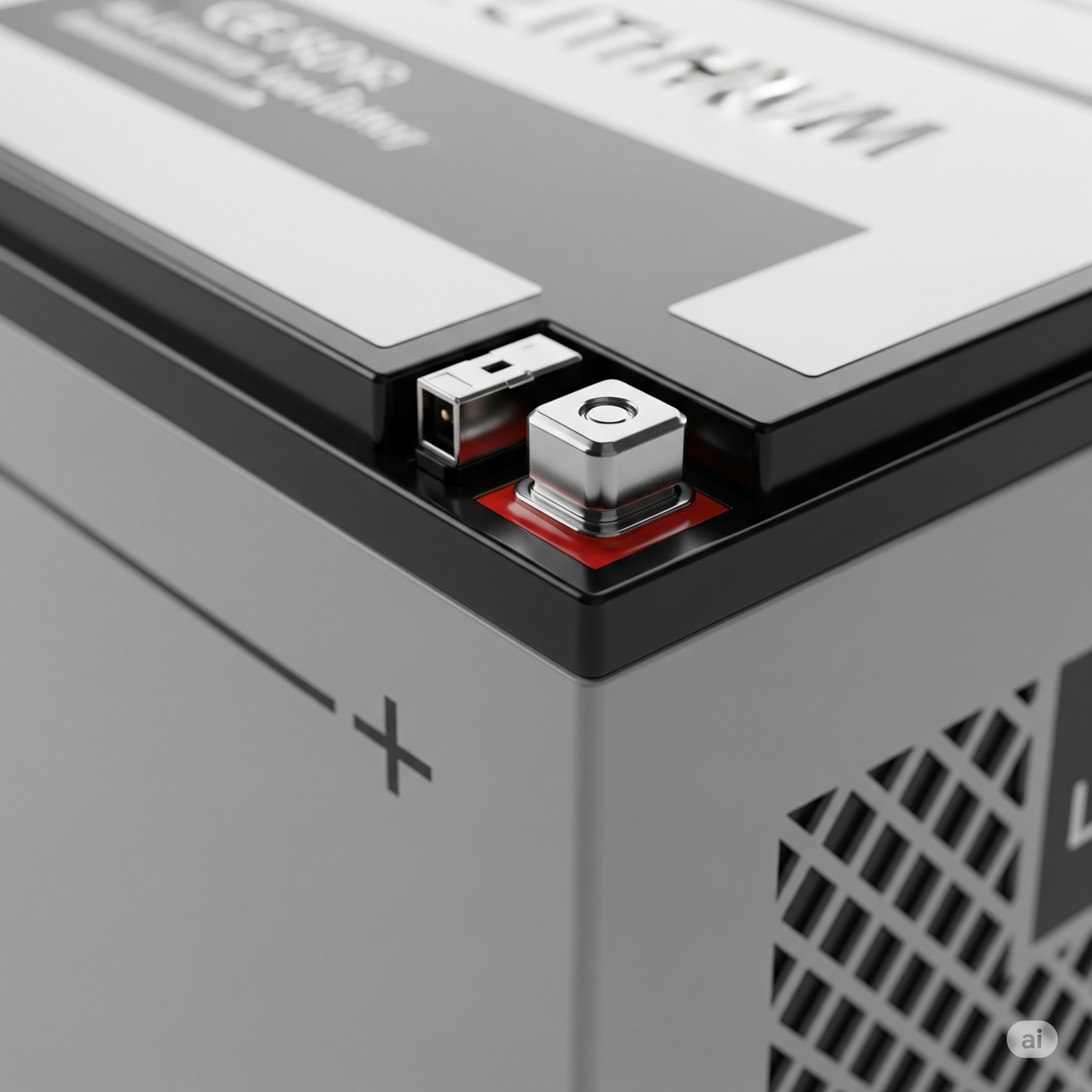 High-performance lithium battery with premium design and advanced terminal connections